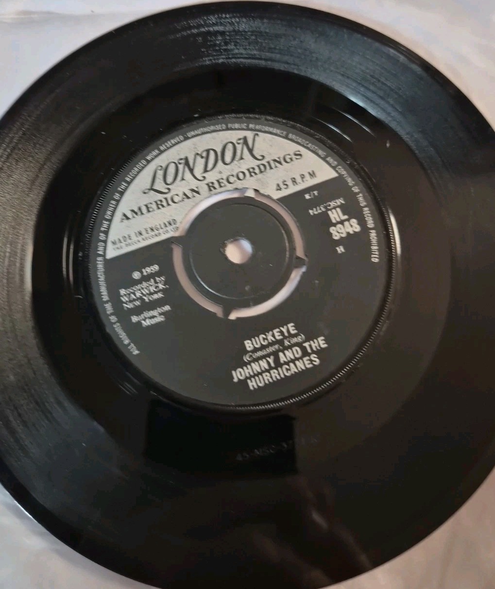 (nX582) Johnny & The Hurricanes, Buckeye - 1959 - 7" vinyl