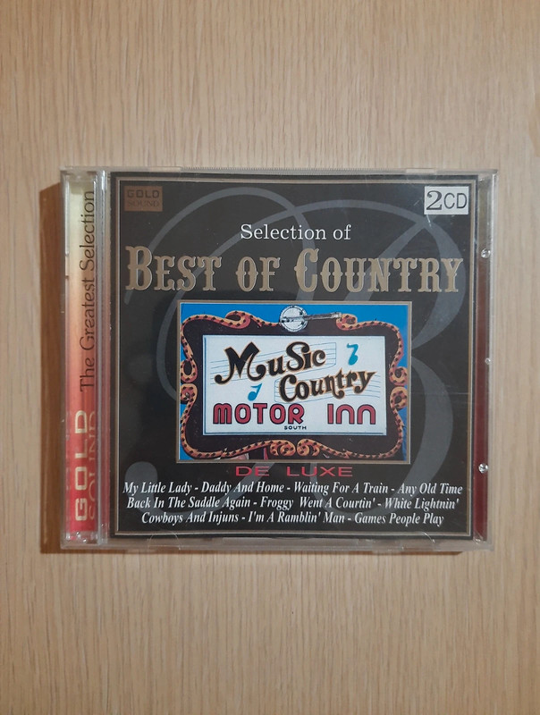 CD  Doppio 2CD "Selection of Best of Country" - Gold Sound (De Luxe) 🎵
