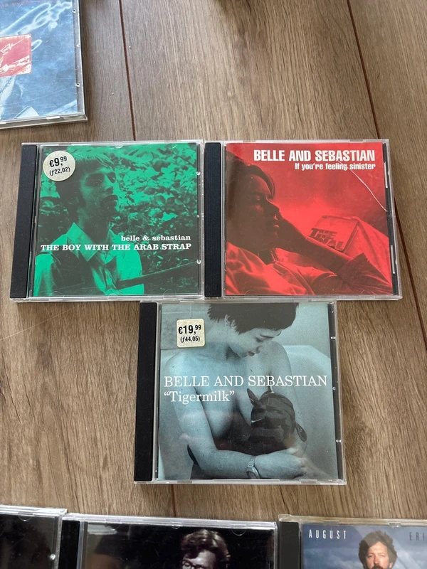 3 Belle and Sebastián cd’s