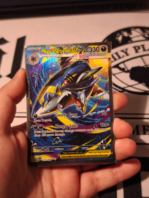 Mega Sharpedo Ex SIR 127/094 - Phantasmal Flames