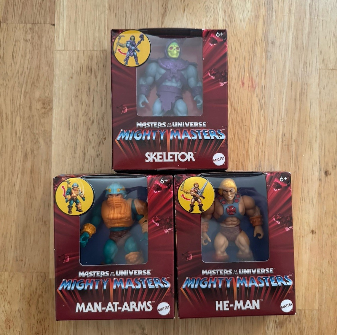Masters Of The Universe: Mighty Masters Mini 3” Action Figure - SET OF 3