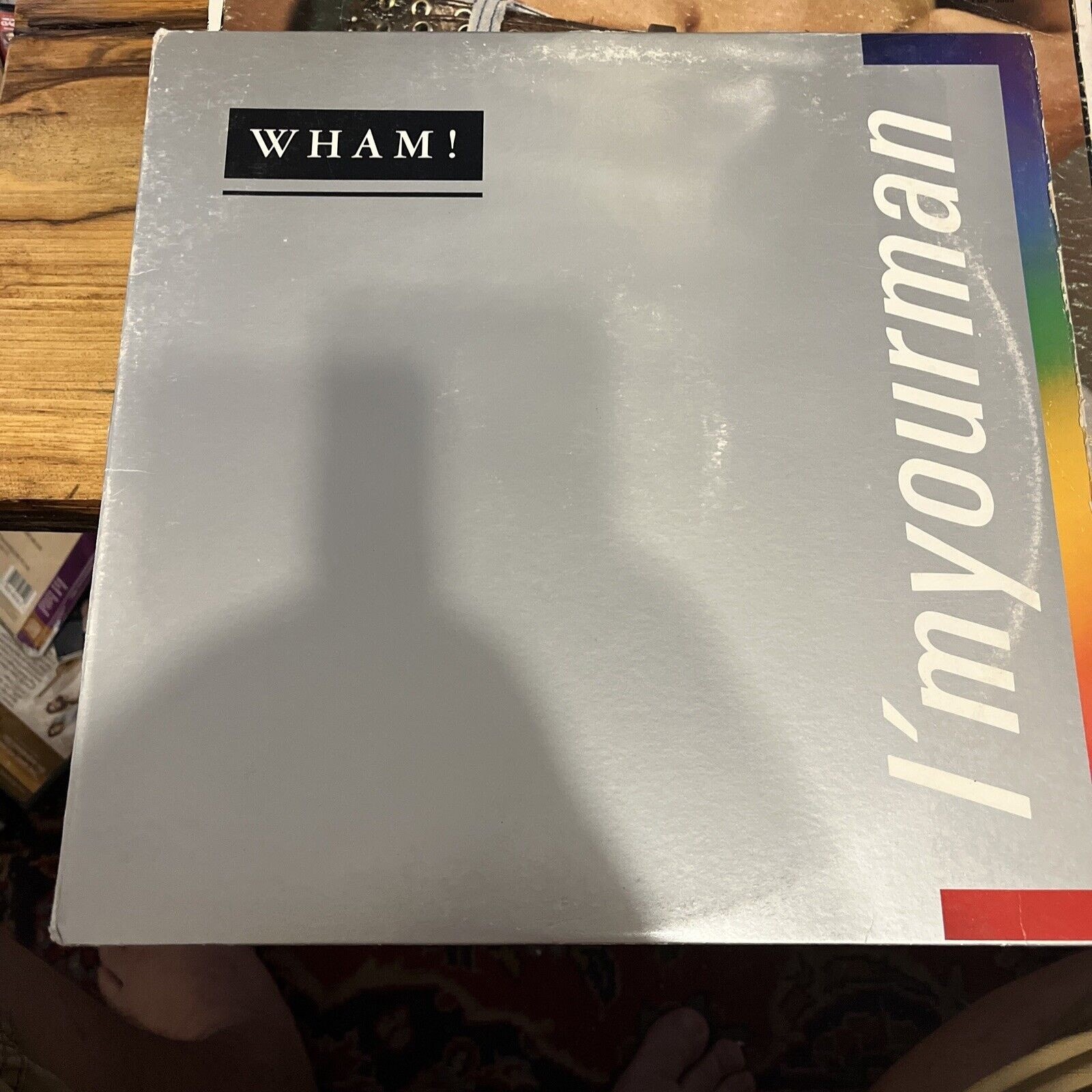 Wham! Wham I'M YOUR MAN (1985 Columbia Single Maxi LP 33 rpm 12" Record) Pop