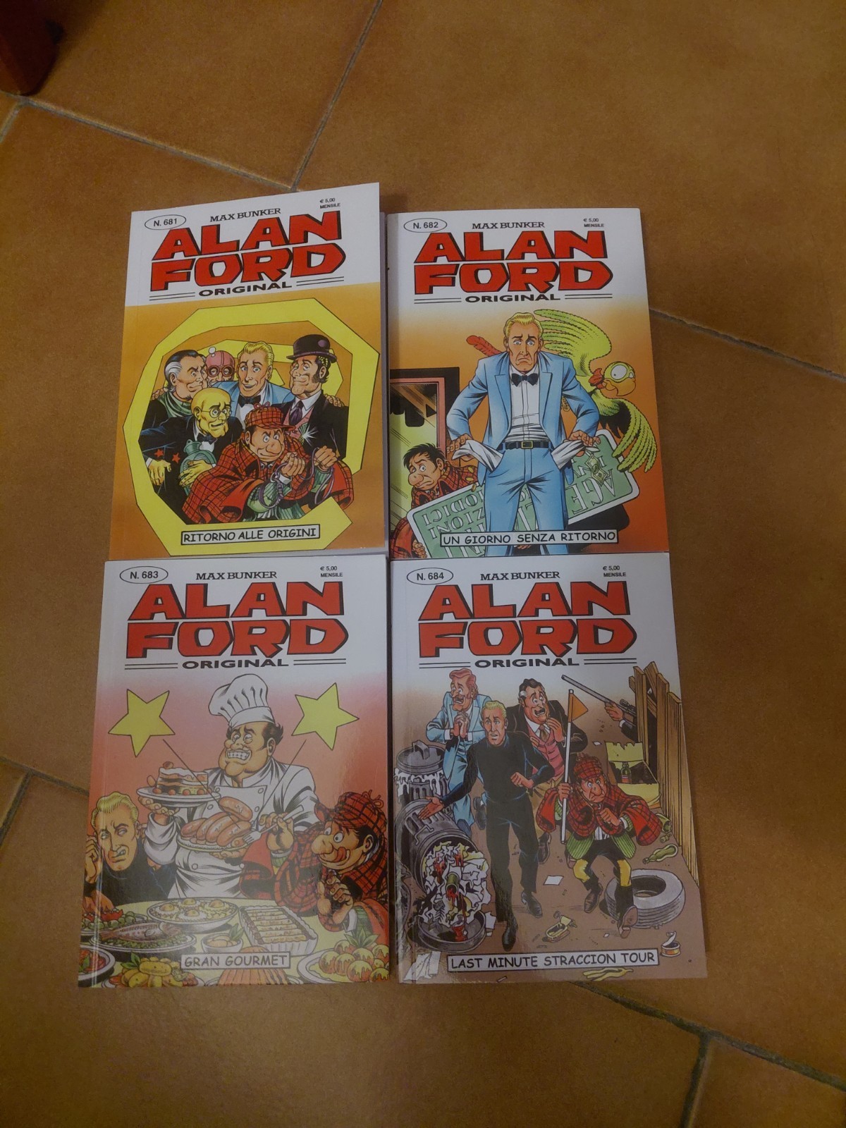 Riccardo Secchi : ALAN FORD Numeri 681 682 683 684 Nuovo Corso Gruppo T.N.T.