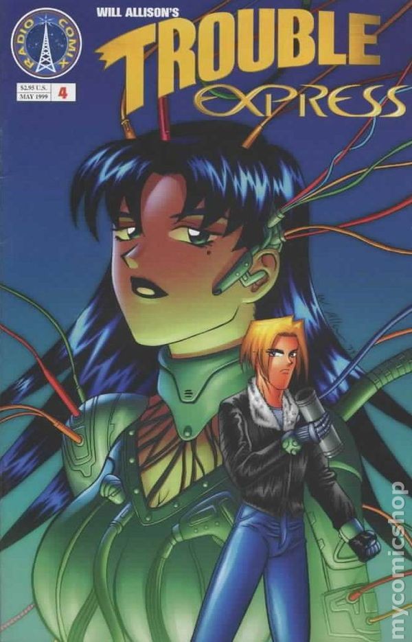 Trouble Express #4 VF 1999 immagine stock