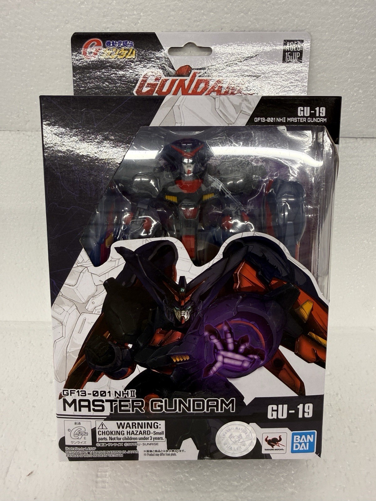 Bandai Gundam Universe GU-19 GF13-001NHII Master Gundam Articulated Figure