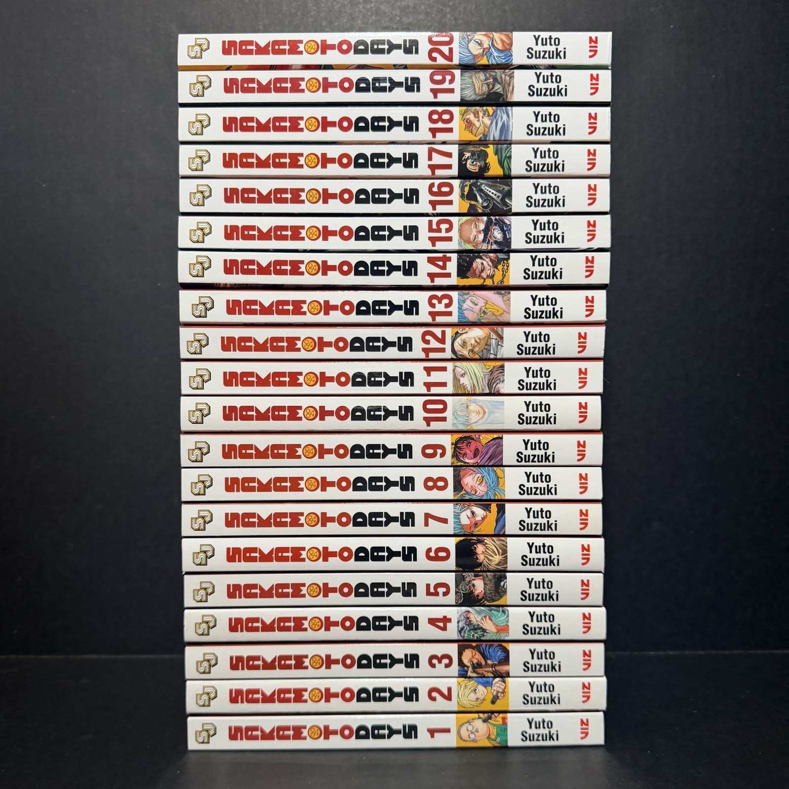 Sakamoto Days Manga Volumi 1-20 Nuovissimo Inglese USA Autentico Viz Media