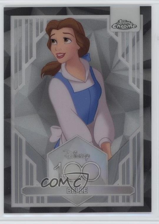 2023 Topps Chrome Disney 100 Belle #40 9et