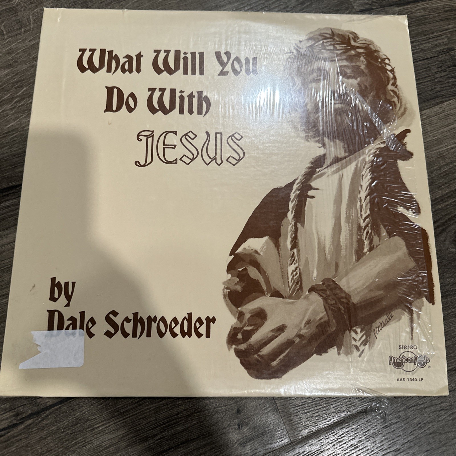 Dale Schroeder What Will You Do With Jesus Gospel Music LP ALBUM Shrink