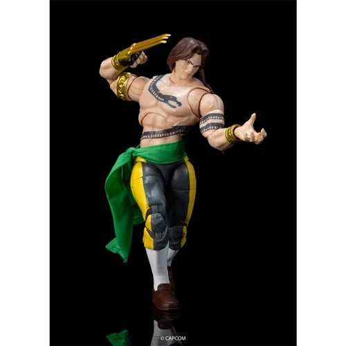 Vega Player 2 Figure Jada Ultra Street Fighter II Rivenditore Esclusivo PREORDINE Q1