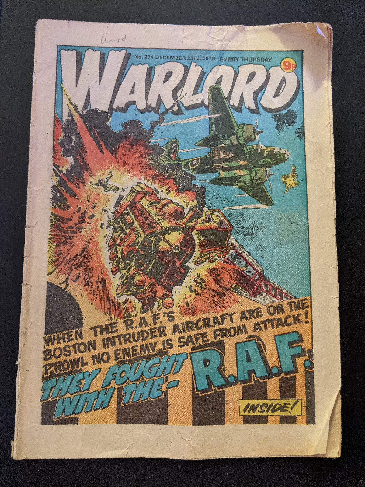 Warlord Comic No 274, December 22nd 1979 