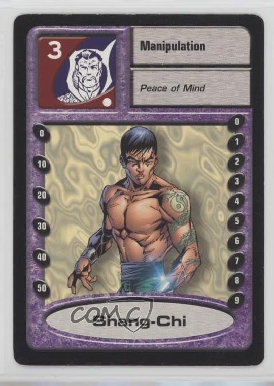 Gioco di avventura Marvel Super Heroes 1998 Shang-Chi #SHCH 0f4i