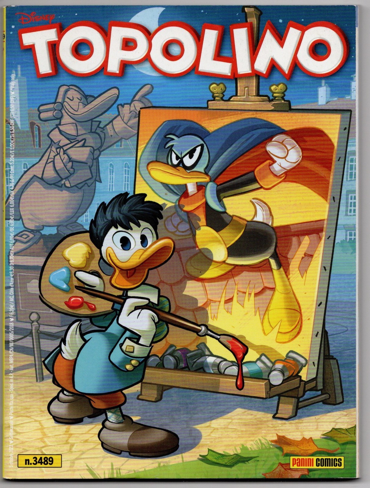 Fumetto Walt Disney Panini Comics Topolino N. 3489  - ottobre 2022 - Usato