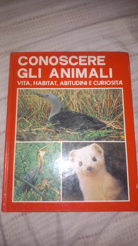 Libro "conoscere gli animali"