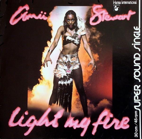 Amii Stewart - Discoteca elettronica singola in vinile Light My Fire 12" 45...