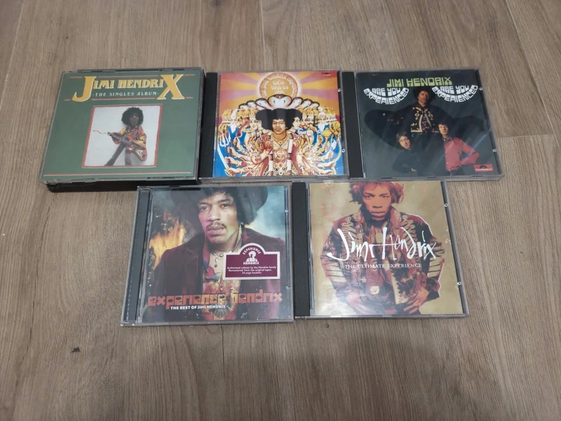 Lot 5 albums Jimi Hendrix