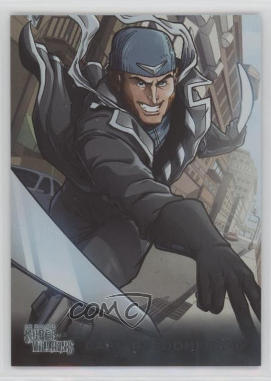 2015 Cryptozoic DC Super Villains Silver Foil Board Captain Boomerang #13 d8k