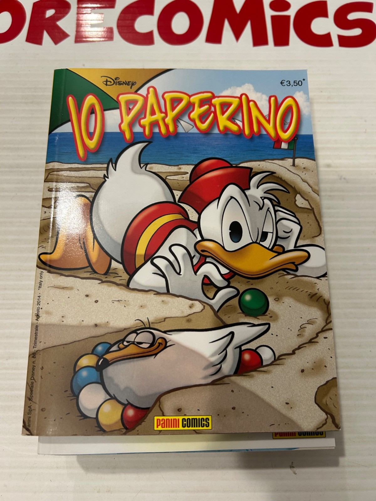 DISNEY  IO PAPERINO   AGO. 2014   EDICOLA/MAGAZZINO  E3