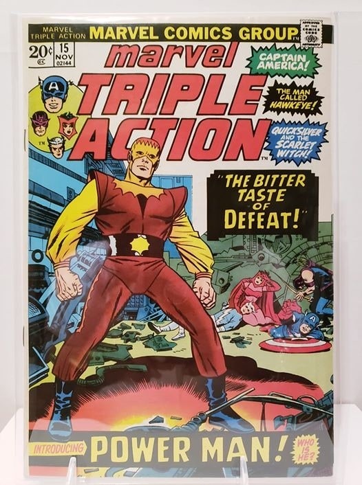 20738: MARVEL MARVEL TRIPLE ACTION #15 fine più grado