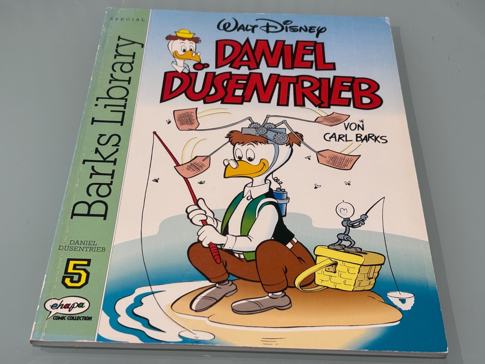 Album Walt Disney Barks Library Special Daniel Düsentrieb volume 5 Ehapa 1994
