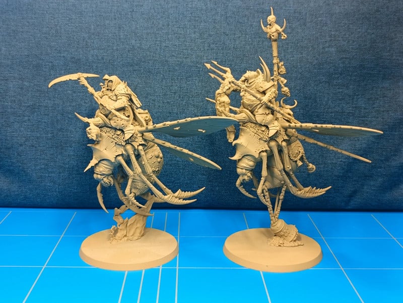 Warhammer Age of Sigmar Pusgoyle Blightlords Set 1 Maggotkin of Nurgle