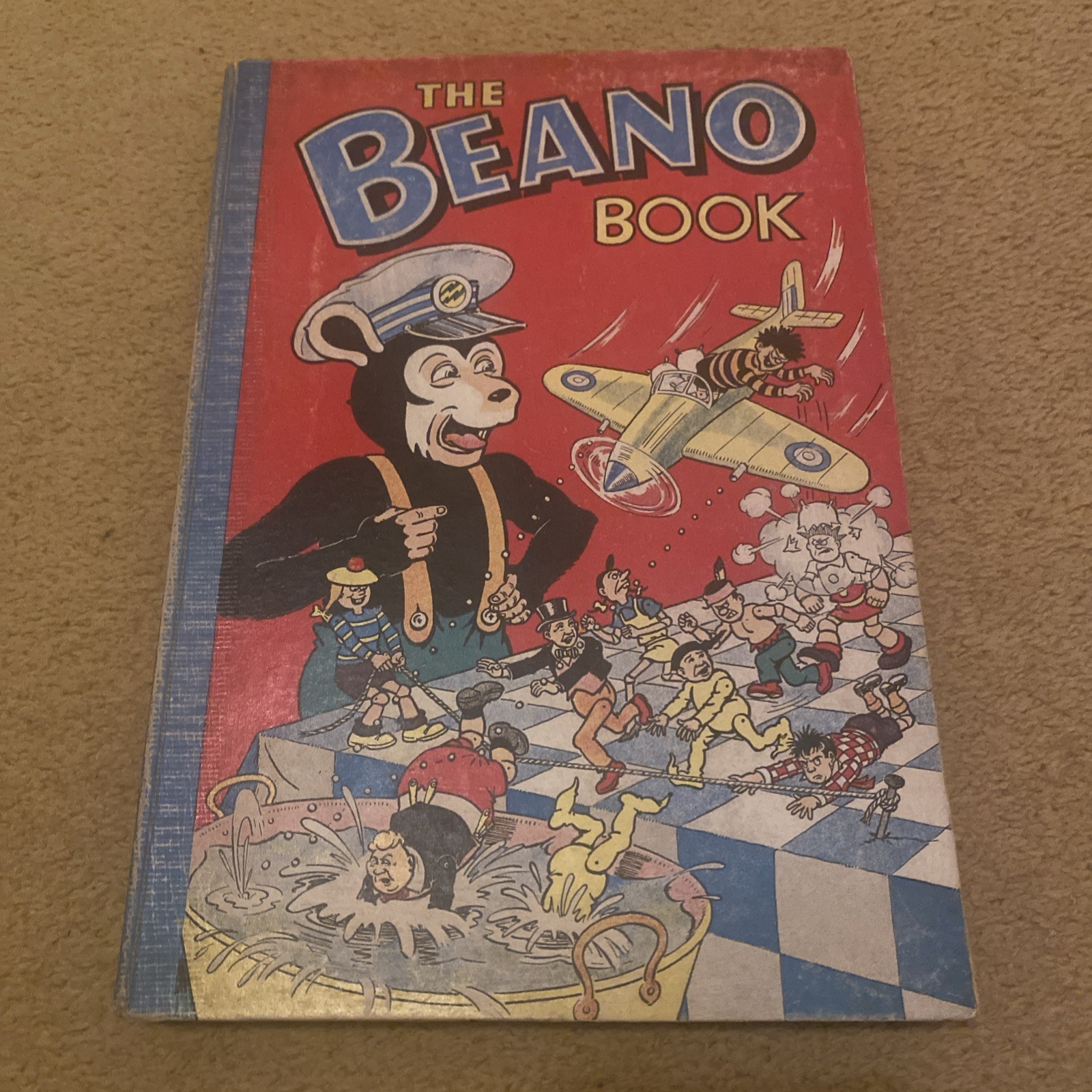 Magic Beano Book 1956 Comic  Childrens Vintage & Rare Annual Book D C Thomson UK