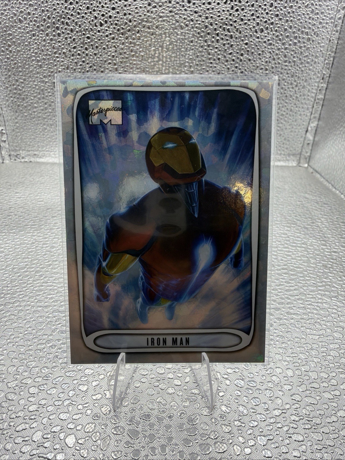 2024 Marvel Capolavori Nahuel Grego Holofoil Iron Man Crackle