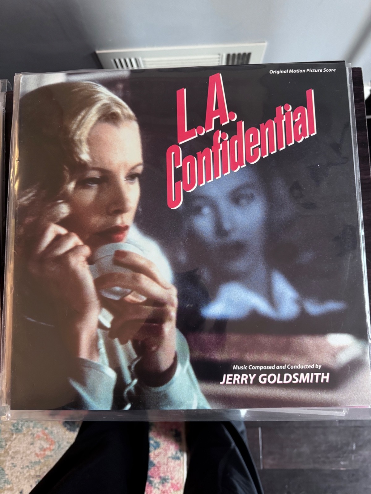 L.A. Confidential Jerry Goldsmith Vinyl LP Varese VSD00025 1997 w/ Insert