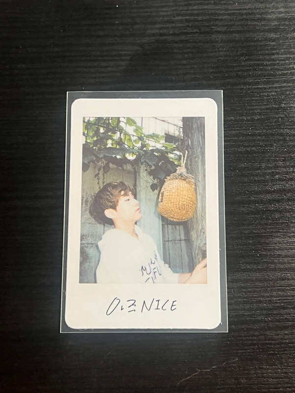 Seventeen Hoshi photocard