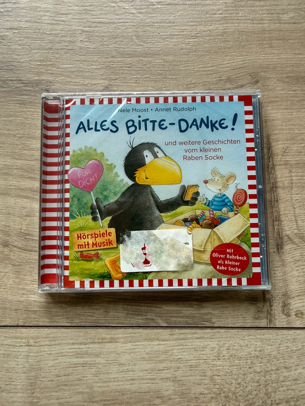 Alles Bitte-Danke Kleiner Rabe Socke Hörspiel mit Musik für Kinder