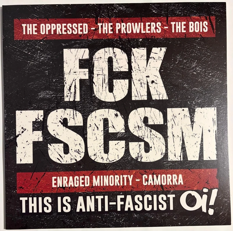 VV.AA. "Fck Fscsm This Is Anti-fascist Oi!" LP