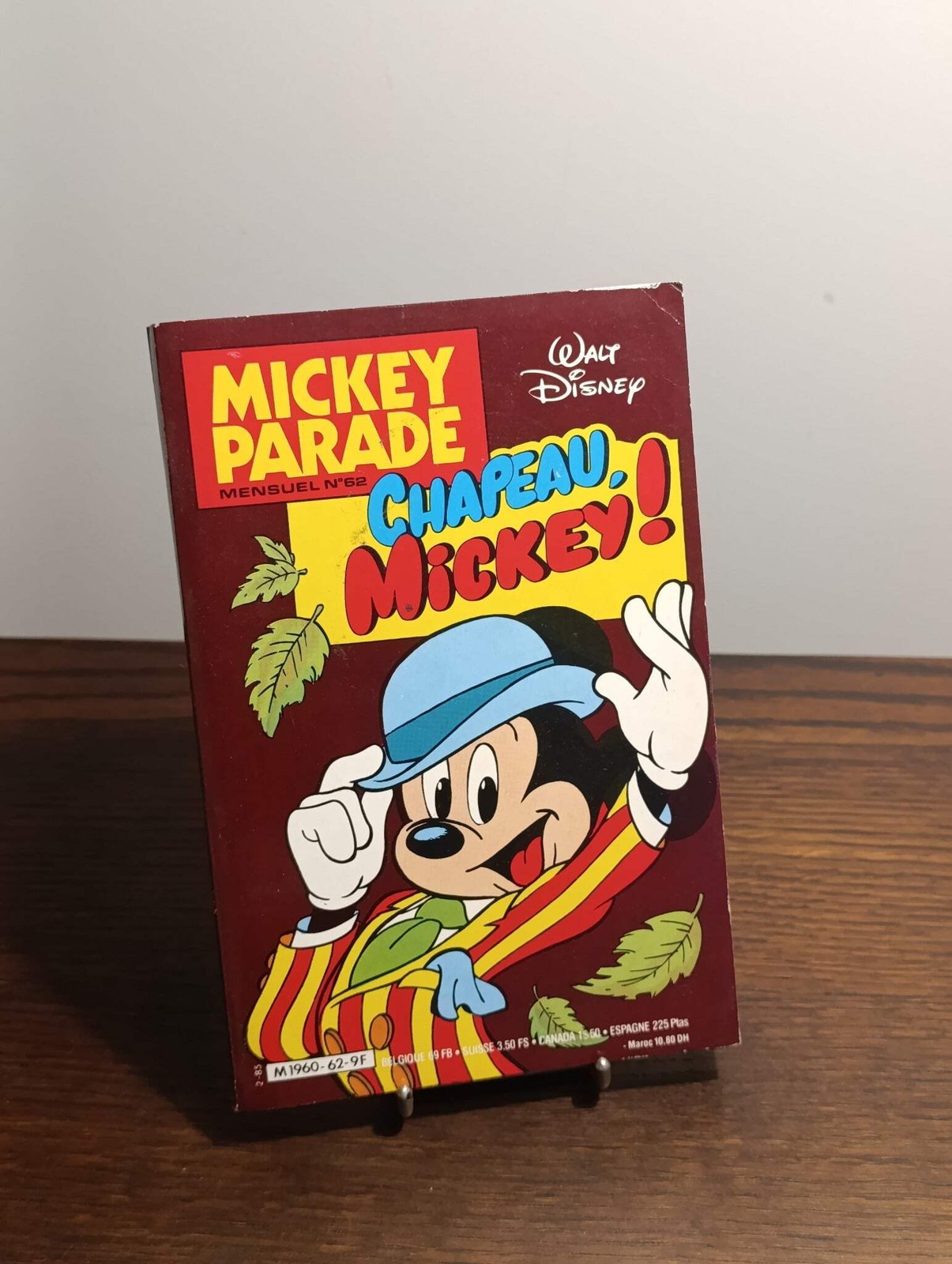 Mickey Parade n°62 – Chapeau, Mickey ! – BD petit format