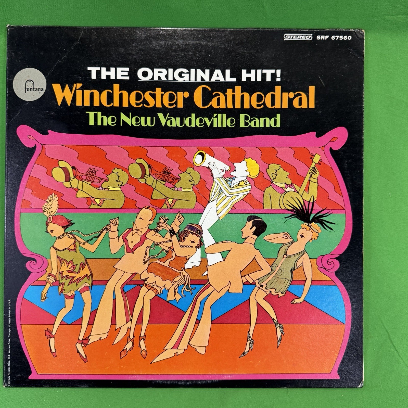 1966 The New Vaudeville Band Vinyl LP, “Winchester Cathedral”, Stereo SRF 67560