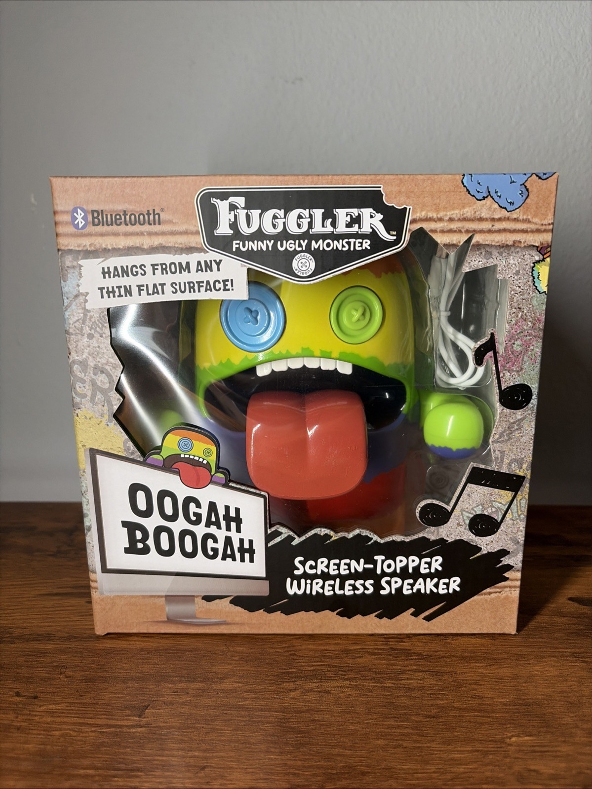 NUOVO Zuru Fuggler OOGAH BOOGAH Screen Topper Altoparlante Bluetooth Wireless 