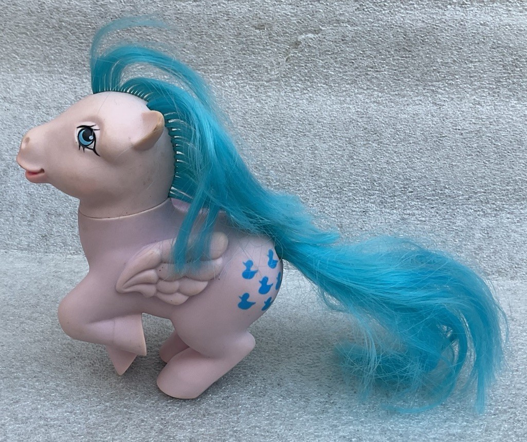 Sprinkles My Little Pony G1 Pegasus giocattolo vintage 1983 Hasbro