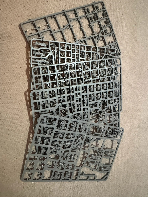 Warhammer 40k 40000 Ultramarines Space Marines Tau Empire Sprue set di 5