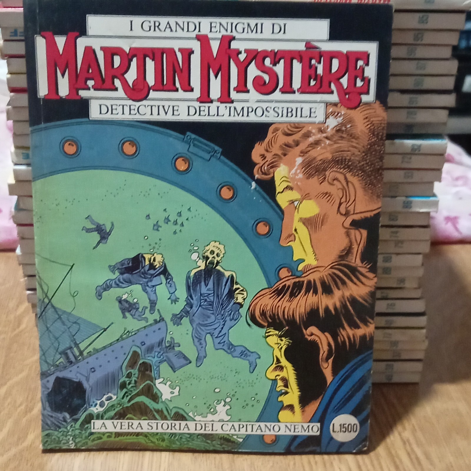 Daim Press Martin Mystère I Grandi Enigmi n. 9 Capitano Nemo Castelli 1987