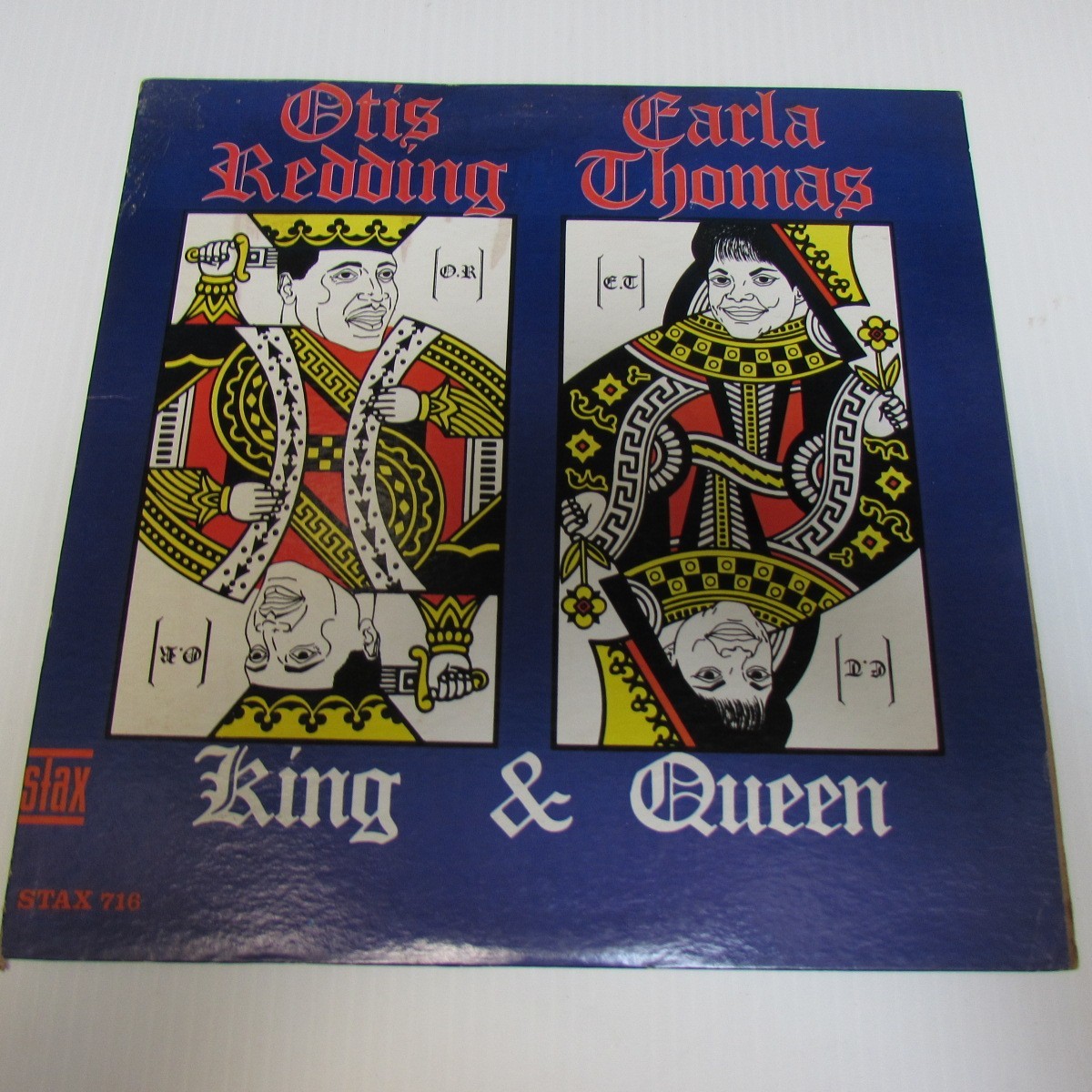 Otis Redding/Carla Thomas (Orig) "King & Queen" 33rpm LP Record/Stax #716-1967