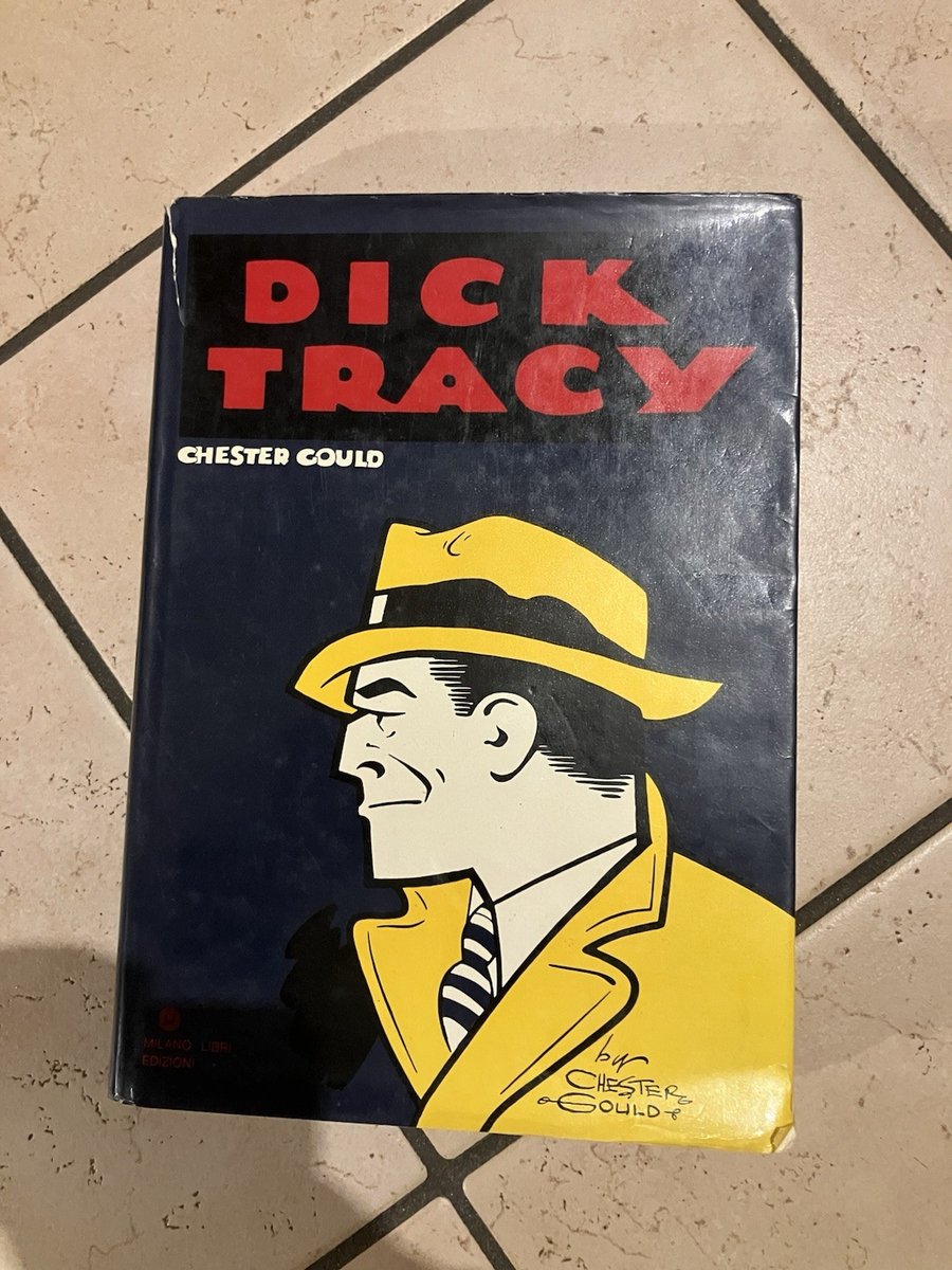 Milano Libri Edizioni Dick Tracy I nostri immortali Gould 1975 cartonato firmato