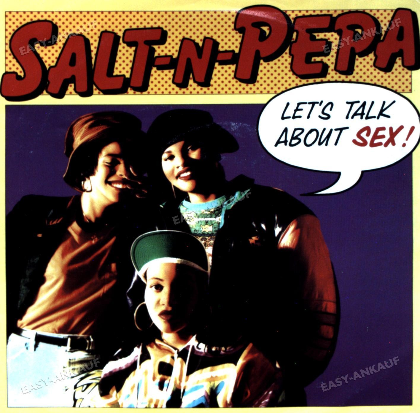 Salt-N-Pepa - Let's Talk About Sex! 7" (VG) ..