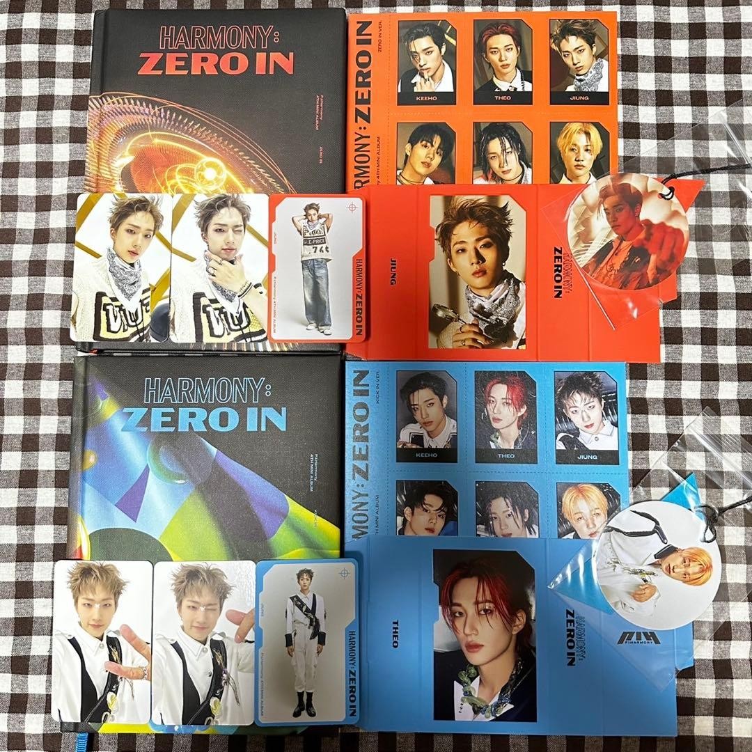P1Harmony ZERO IN CD trading card Japan CD