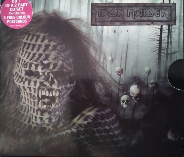 Iron Maiden Virus CD Metal Heavy Metal Digipak