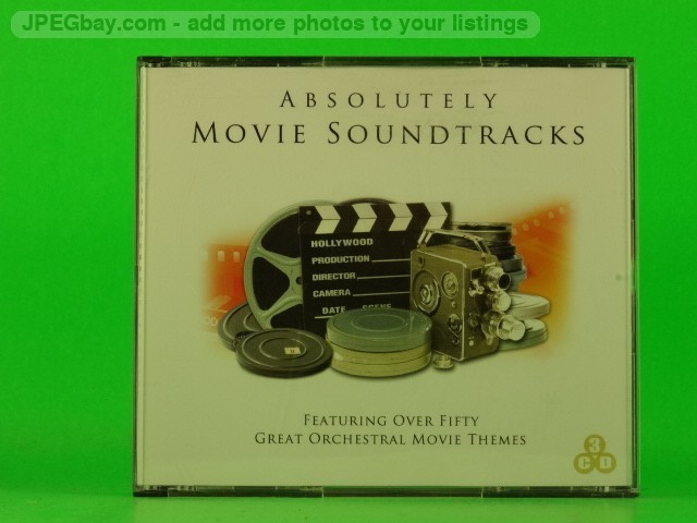 VARIOUS ARTISTS ABSOLUTELY MOVIE SOUNDTRACKS (3 x CD) (Z117) 20+ Track CD Album 