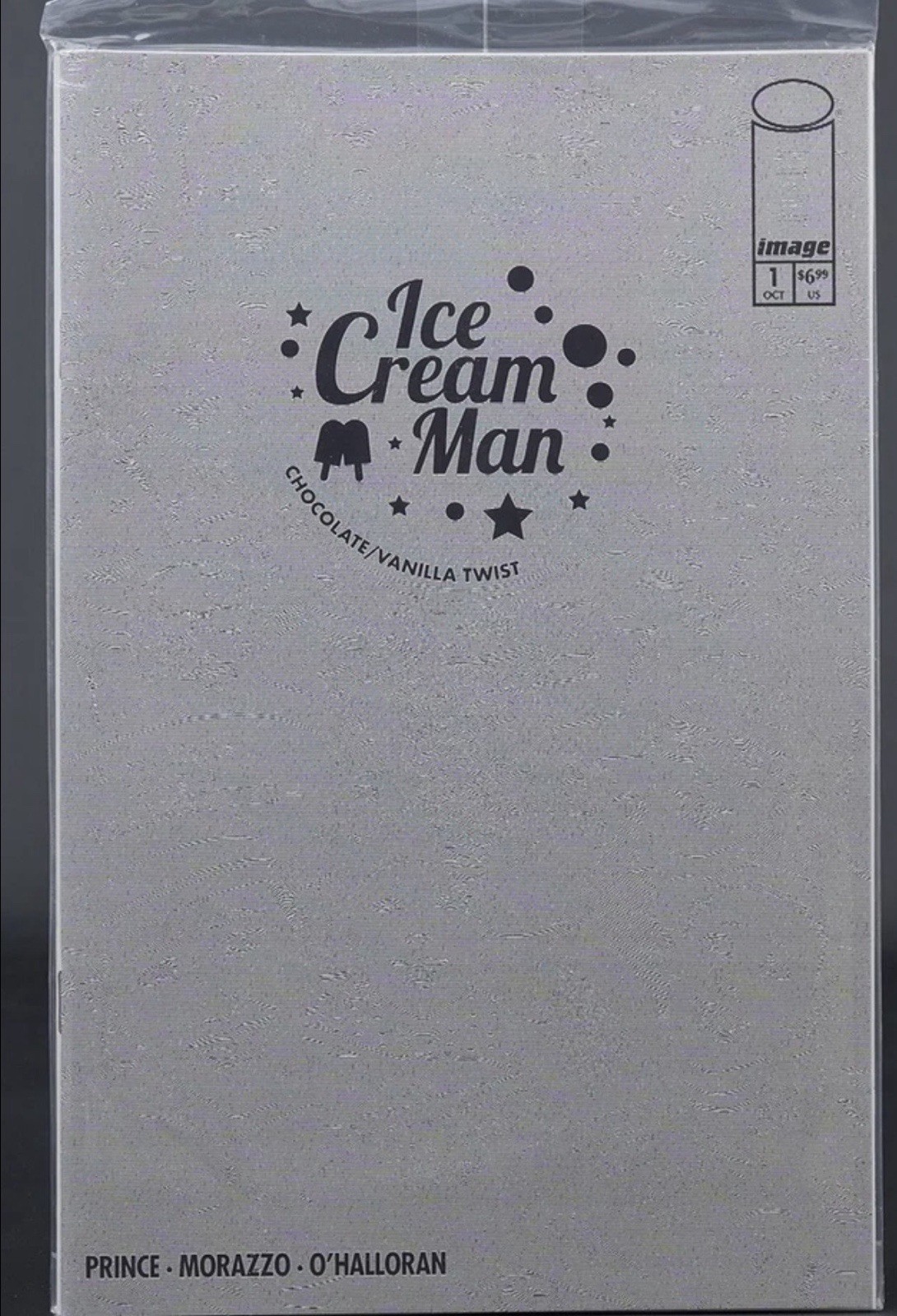 Gelato Uomo Cioccolato Vaniglia Twist 1 NM Polisacco Con Decoder 1° Stampa