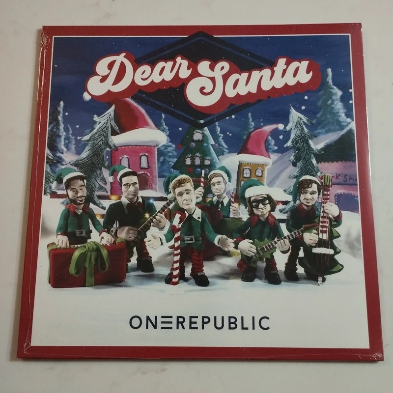 OneRepublic - dear santa red vinyl