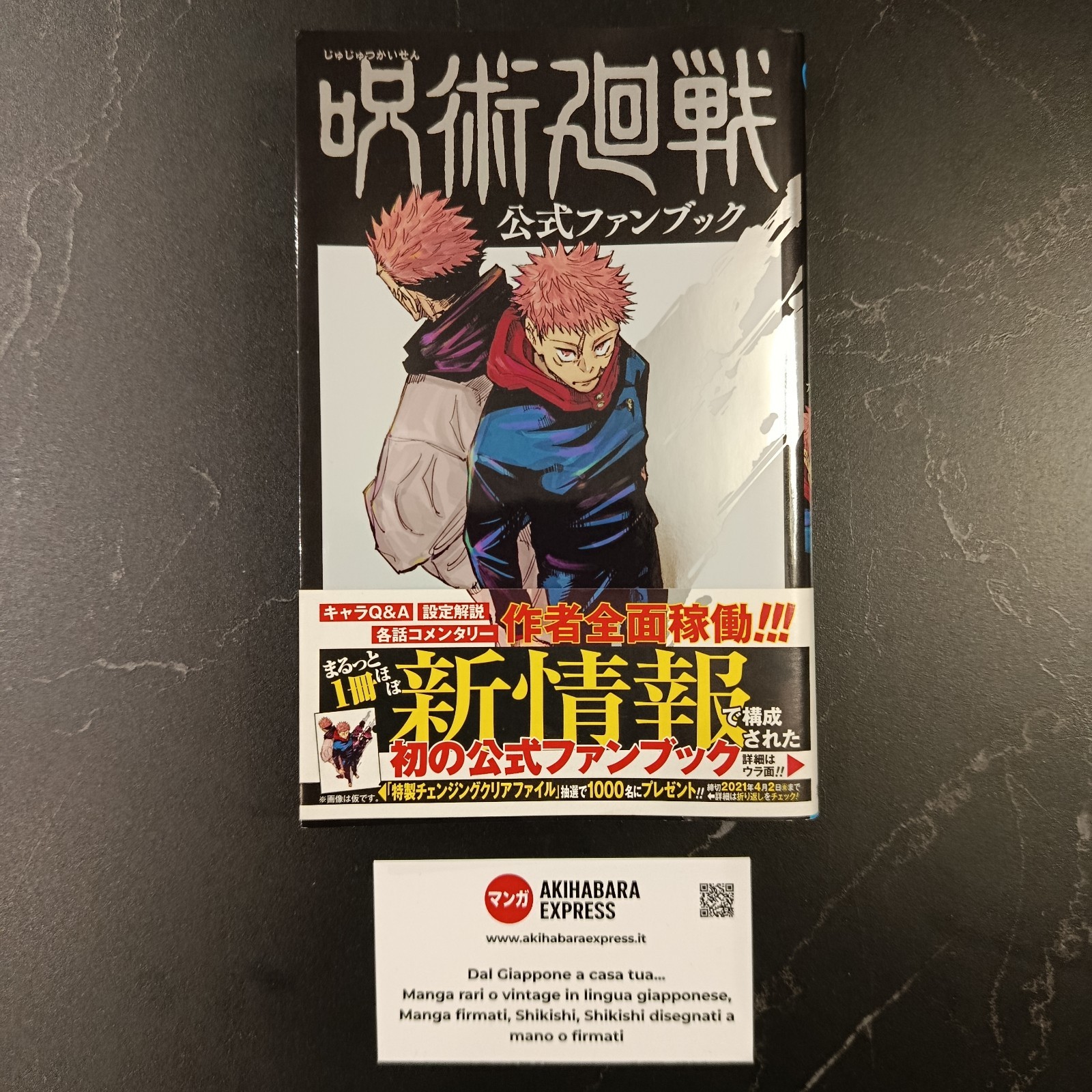 Jujutsu Kaisen Official Fan Book 呪術廻戦 公式ファンブック - Volume unico First Print 2021