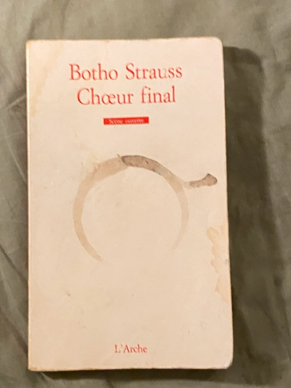 Choeur final - Botho Strauss