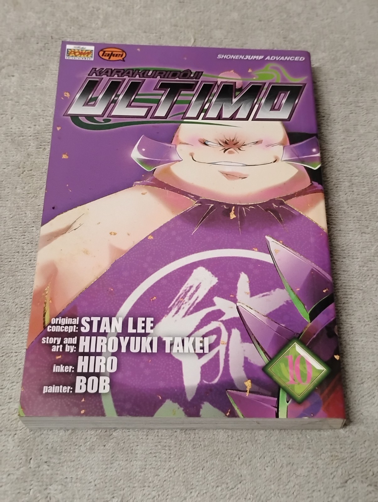 Ultimo Volume 10 Manga Inglese Takei, Hiroyuki, Stan Lee 2014 