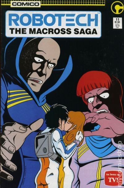 Robotech La Saga Macross #11 VG 1986 Immagine Stock Basso Grado