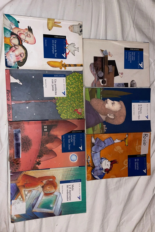 Pack de 7 libros Edelvives +8 años