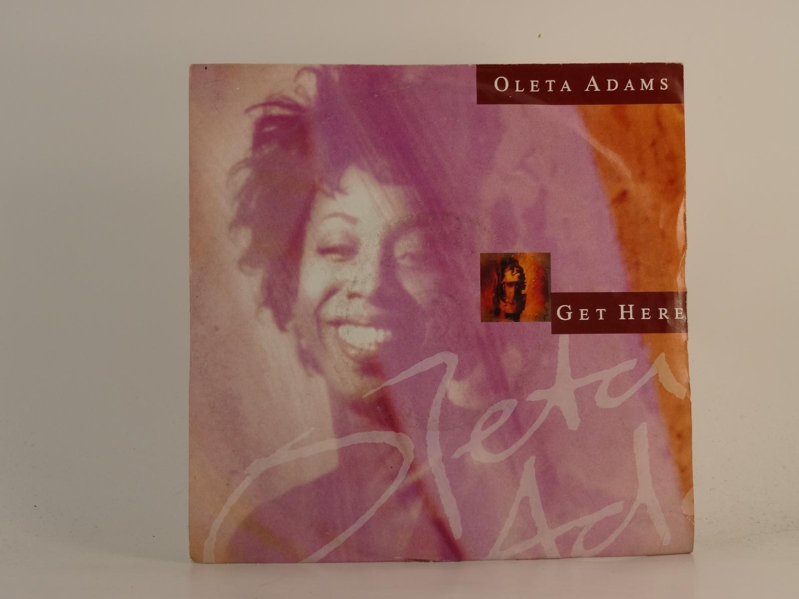 OLETA ADAMS GET HERE (79) 2 Track 7" Single including Picture Sleeve FONTANA
